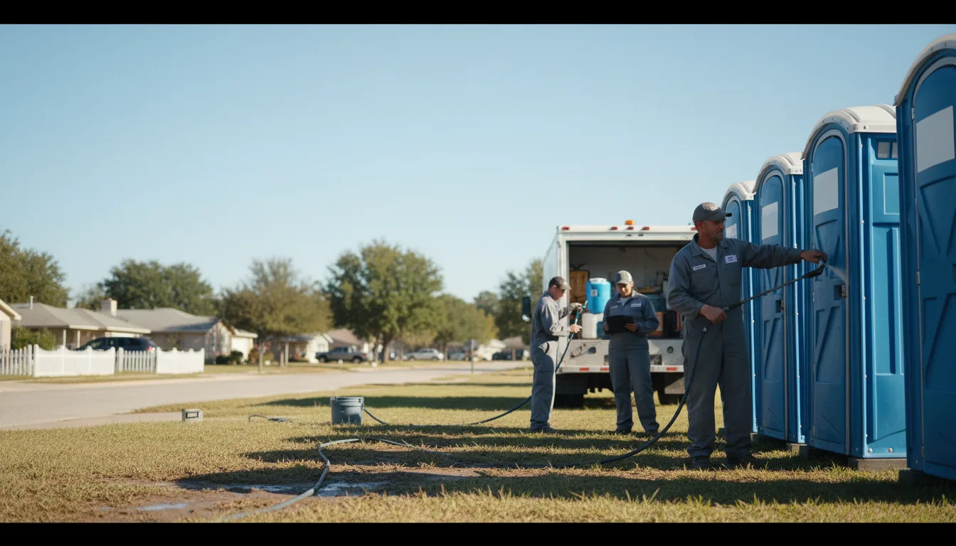 Long-Term Portable Toilet Rental in Haughton, LA near me